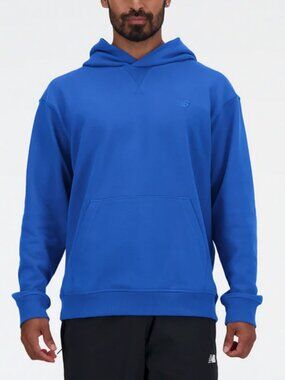 New Balance Athletics French Terry Hoodie Blue Oasis
